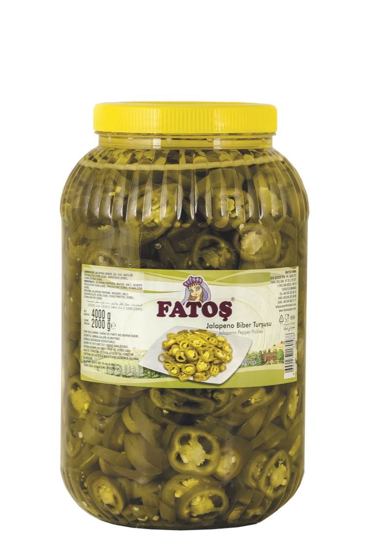 Jalapeno Biber Turşusu 4 Kg.